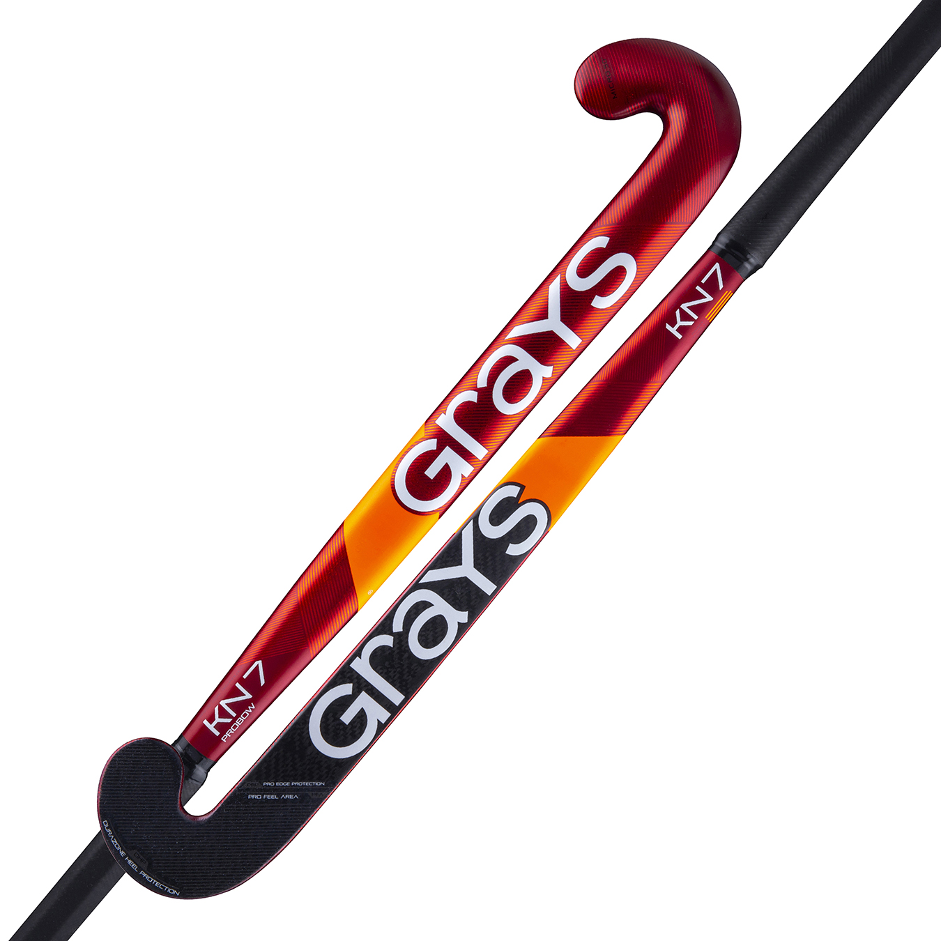 Grays KN7 Probow Outdoor Hockey Stick (Red) Wasp Sports