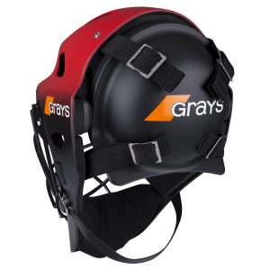 Grays G600 Hockey Goalkeeper Helmet (Red/Black)
