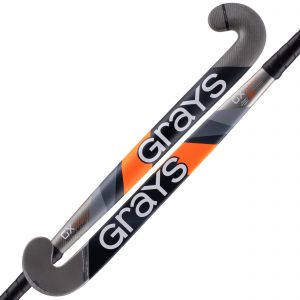 Grays GX2000 Dynabow Hockey Stick Senior (Black/Silver)