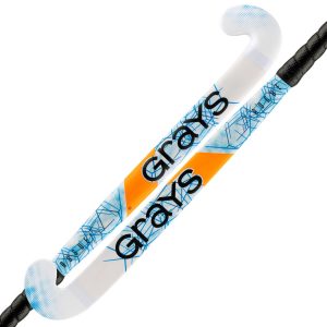 Grays Rogue Ultrabow Hockey Stick Junior (White/Blue)