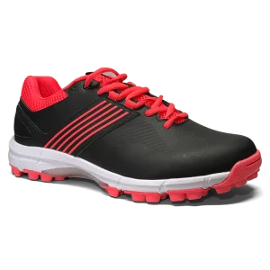 Grays Flash 2.0 Junior Hockey Shoes – Black/Hot Red