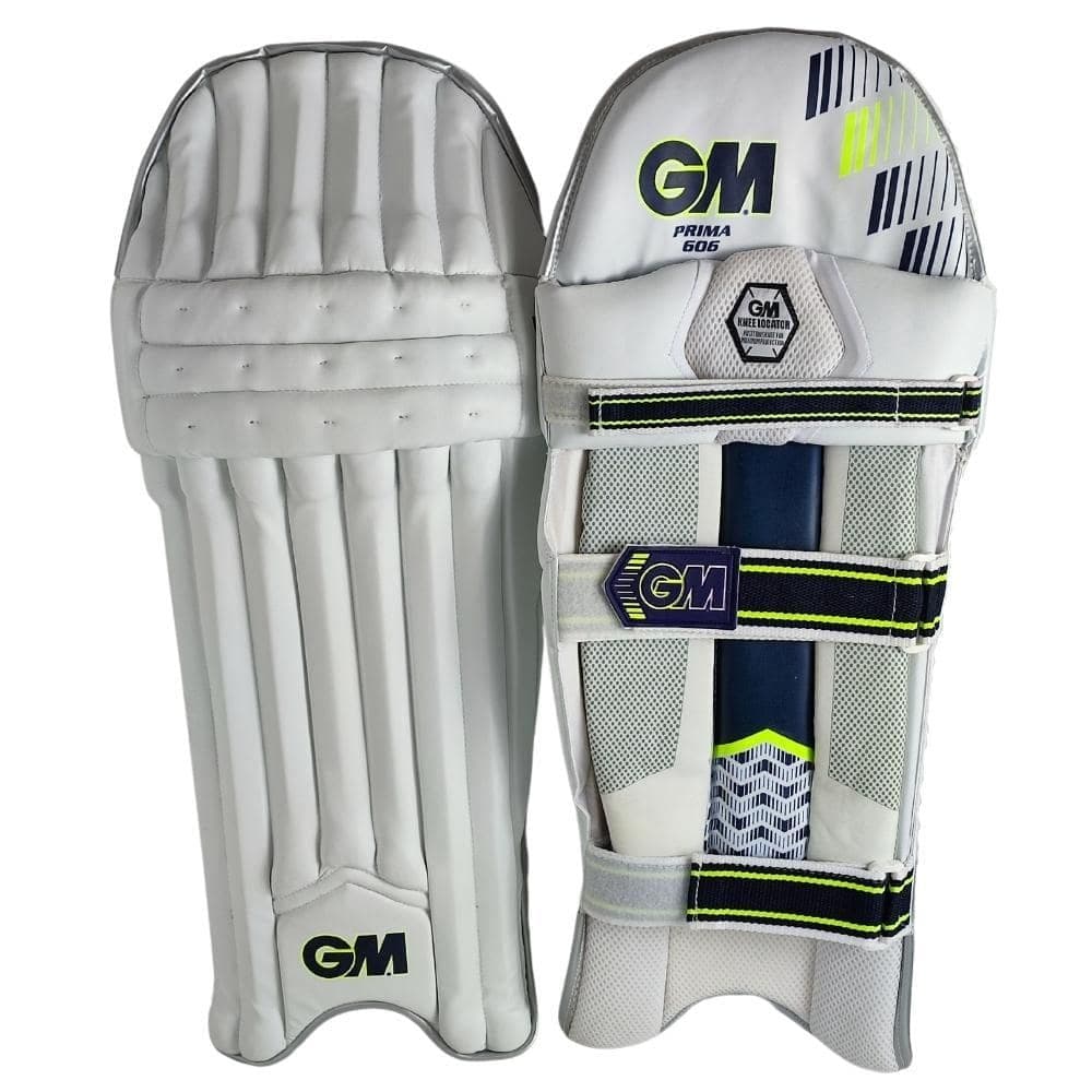 GM Prima 606 Cricket Batting Pads Wasp Sports