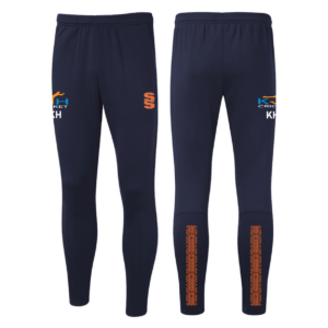 KJH Cricket Dual Tek Slim Trousers Navy